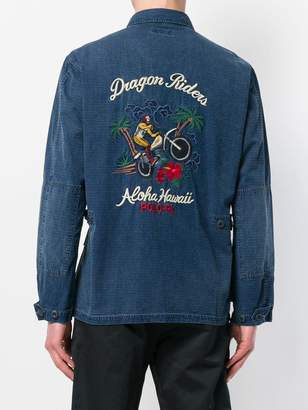 Polo Ralph Lauren moto-inspired embroidered shirt