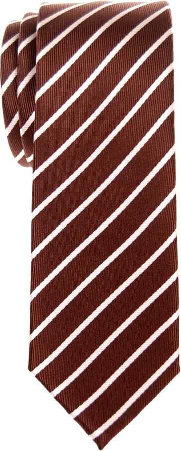 Cravatta Retreez Per Bambino - Microfibra A Righe, Già Annodata, Regolabile, 100% Poliestere - Foto 8