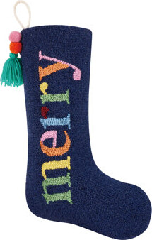 Mistletoe and Co. Merry Wool Hook Stocking