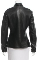 Thumbnail for your product : Jil Sander Double-Breasted Leather Jacket