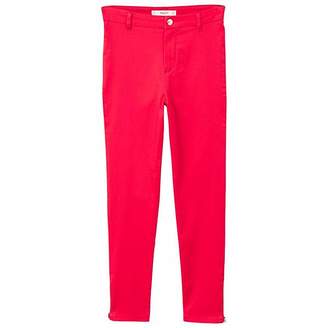 MANGO Zip-pocket slim-fit trousers
