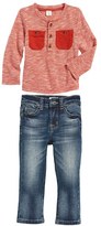 Thumbnail for your product : Nordstrom Tucker + Tate Contrast Pocket Henley T-Shirt (Baby Boys Exclusive)