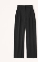 Abercrombie & Fitch A&F Sloane Tailored Premium Crepe Pant