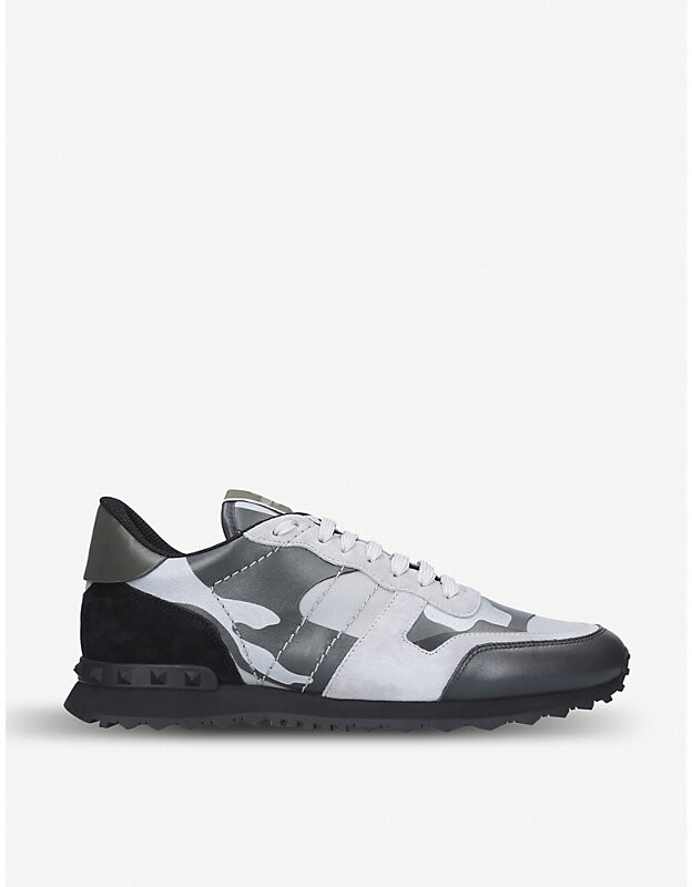 valentino rock runners white