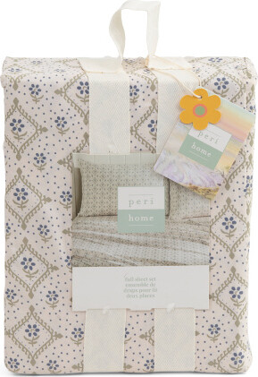 TJMAXX Floral Sheet Set, Polyester