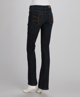 Thumbnail for your product : David Kahn Dark Blue Paris Emily Bootcut Jeans