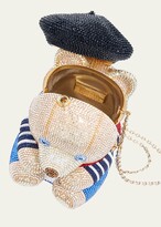 Thumbnail for your product : Judith Leiber Teddy Bear Henri Crystal Clutch Bag