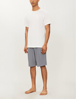 Thumbnail for your product : Derek Rose Men's Grey Marlowe Shorts, Size: XXL