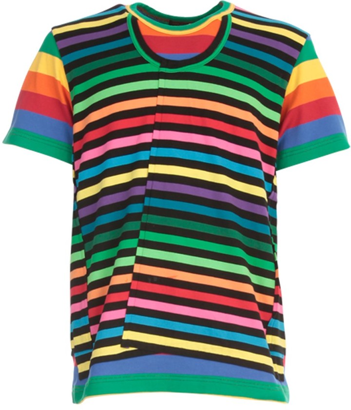 horizontal striped t shirt
