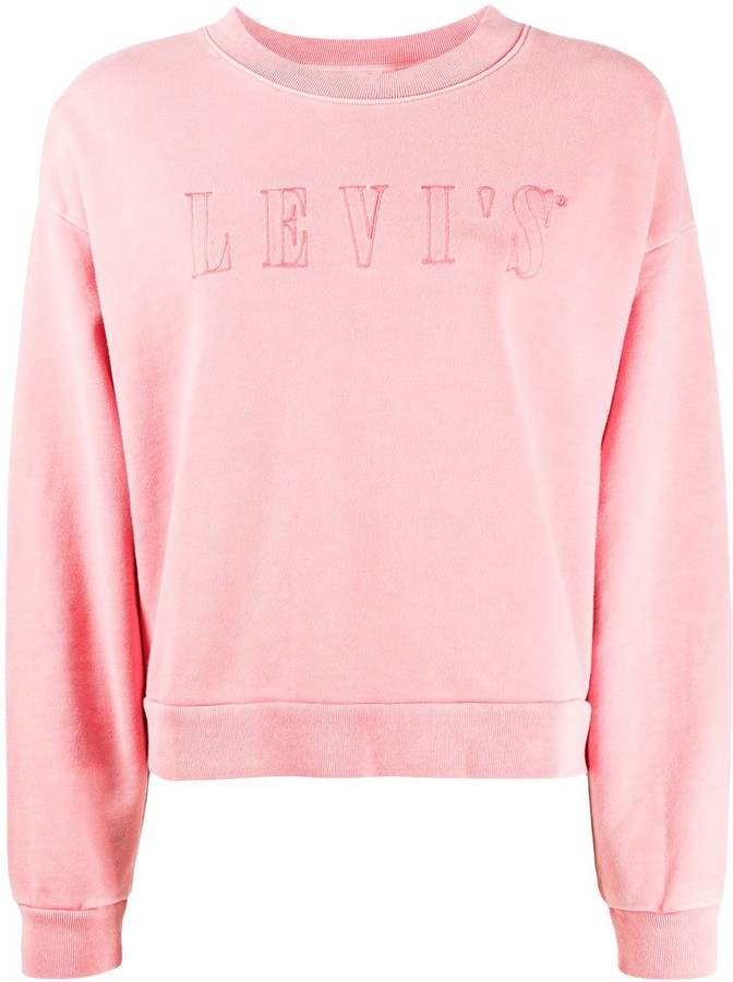 levis pink hoodie