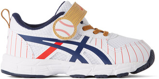 Asics Baby White Contend 6 TS School Yard Sneakers