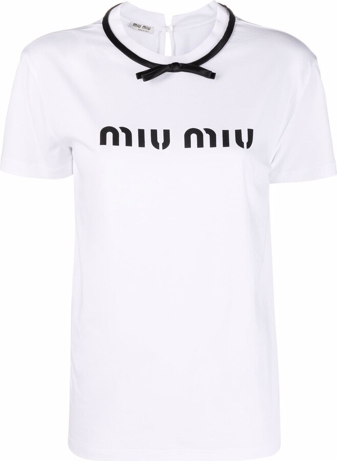 SS 2001 Miu Miu Zwart-wit grafische mouwloze blouse Kleding Dameskleding Tops & T-shirts Tanktops Tanktops met print 