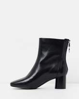 Thumbnail for your product : Atmos & Here ICONIC EXCLUSIVE - Gaby Leather Ankle Boots