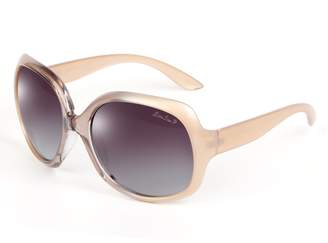 LIANSAN Womens Polarized Sunglasses Oversized Large Sun Glasses with Case P3113 CO5 purple-red