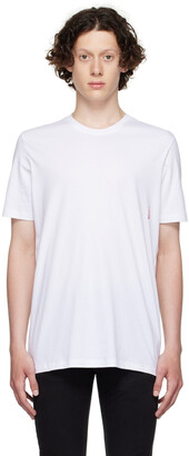 HUGO BOSS Two-Pack White Cotton T-Shirts