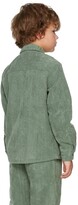 Thumbnail for your product : BO(Y)SMANS Kids Green Corduroy Shirt