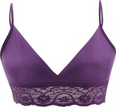 Thumbnail for your product : Commando Tulip Bralette in Plum