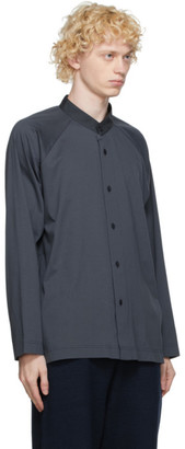 Homme Plissé Issey Miyake Grey Jersey Shirt