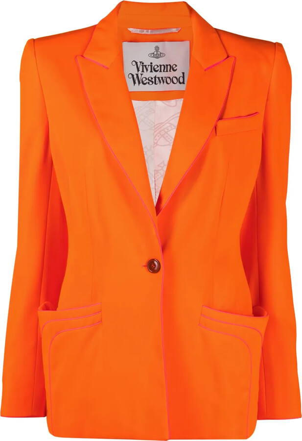 Vivienne Westwood Multiple-Pocket Single-Breasted Blazer
