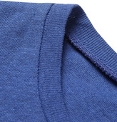 Thumbnail for your product : Gant Slubbed Cotton and Linen-Blend Jersey T-Shirt