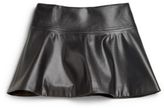 Thumbnail for your product : Milly Minis Girl's Faux Leather Skater Skirt