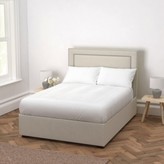 Thumbnail for your product : The White Company Cavendish Cotton Bed - Headboard Height 130cm, Grey Cotton, Emperor