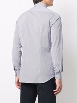 Thumbnail for your product : Xacus Stripe-Print Button-Down Shirt
