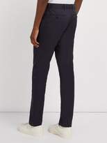 Thumbnail for your product : Burberry Slim-leg Cotton Chino Trousers - Mens - Navy