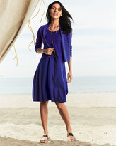 Thumbnail for your product : Eileen Fisher Organic Cotton/Hemp Twist Sleeveless Dress, Petite
