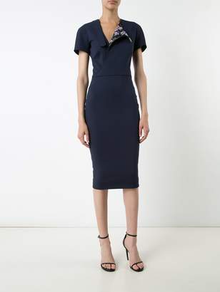Victoria Beckham asymmetric shirt dress