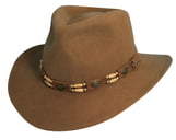Scala Crushable Wool Felt Outback Hat