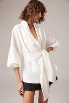 Thumbnail for your product : C/Meo White Linen Blazer