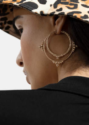 And other stories Ball Stud Hoop Earrings
