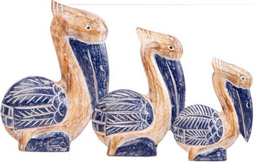 Ibolili 3 Piece Wood Pelican Set