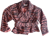 Thumbnail for your product : Dries Van Noten Zebra print Viscose Jacket