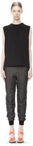 Thumbnail for your product : Alexander Wang Cotton Twill French Terry Sweatpants