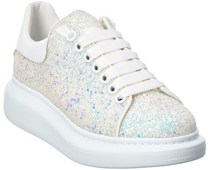 alexander mcqueen glitter back