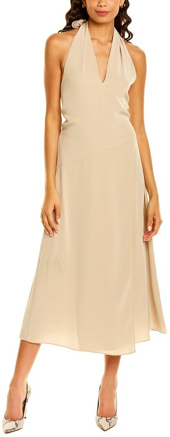 tie back halter dress