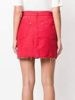 Thumbnail for your product : Rag & Bone Jean short fitted skirt