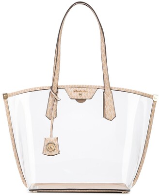 jane large clear tote bag