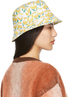 Awake NY Yellow Floral 'La Comunidad' Bucket Hat