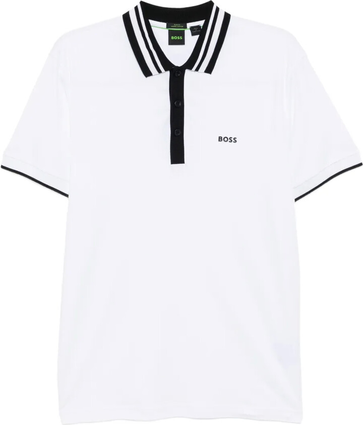 HUGO BOSS Tipped-Collar Polo Shirt