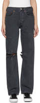 Thumbnail for your product : RE/DONE Black Originals Grunge Jeans