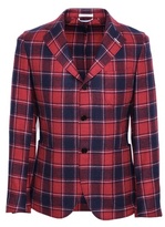 Thumbnail for your product : Gant Plaid 3/2 Roll Blazer