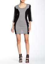 Thumbnail for your product : Papillon Scoop Neck Elbow Sleeve Dress