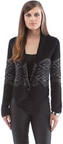 Thumbnail for your product : Cynthia Vincent Boiled Wool Cardigan