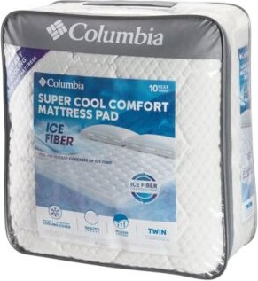 Columbia Ice Fiber Super Cool Comfort Mattress Pad