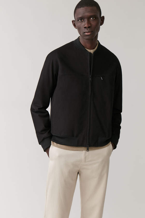 Cos Moleskin Bomber Jacket ShopStyle Clothes and Shoes