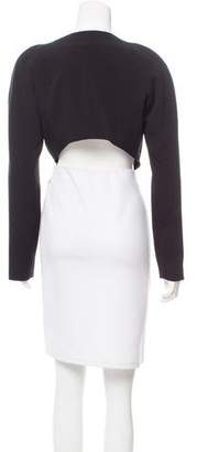 Brian Reyes Structured Cropped Jacket