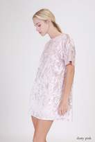 Thumbnail for your product : Double Zero Velvet T-Shirt Dress